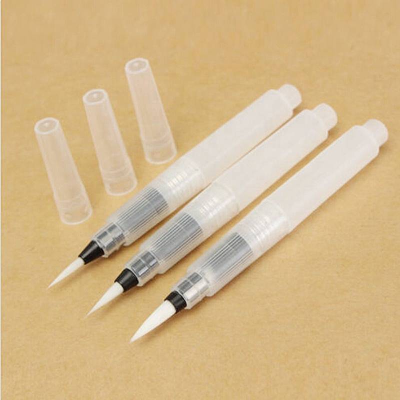 Amazon Hot Selling Nylon Hair  Watercolor Paint Water Absorbent Brush Pen